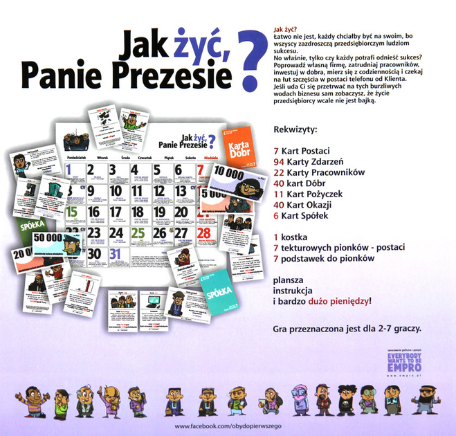 Gra planszowa Jawa Jak żyć Panie Prezesie? (5901838000345) - obraz 2