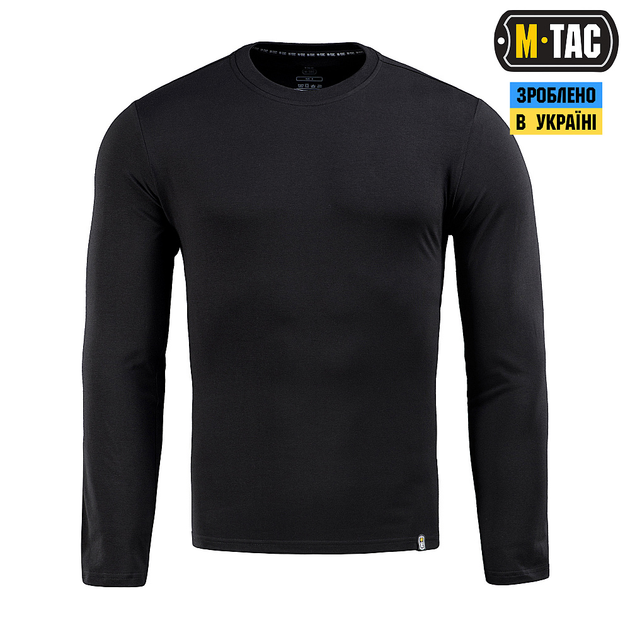 M-Tac футболка длинный рукав 93/7 Black S - изображение 2