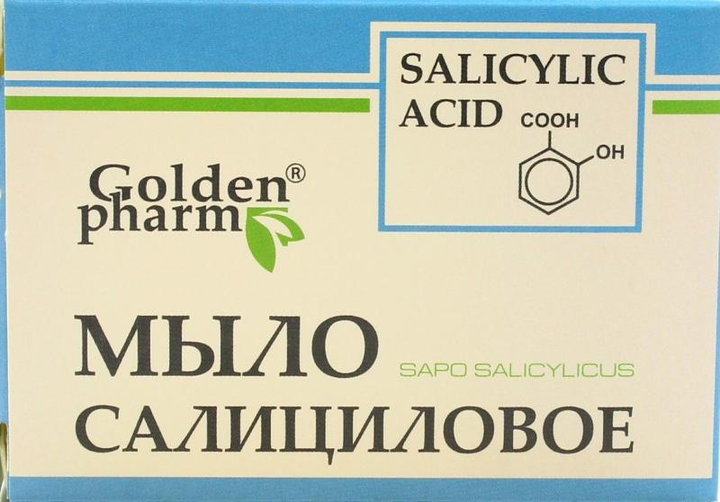 Stałe mydło Golden Pharm Salicylic 70 g (8588006037098) - obraz 1