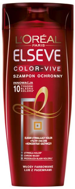 Шампунь L'Oreal Paris Elseve Color-Vive захисний для фарбованого волосся 250 мл (3600520214924) - зображення 1