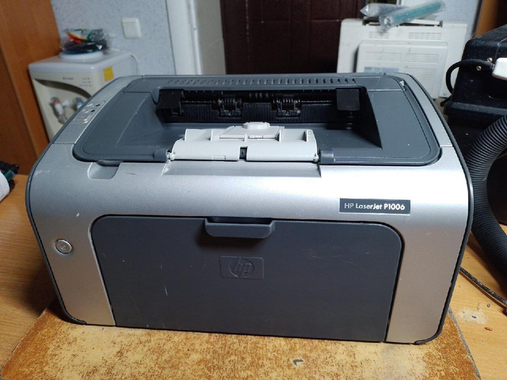 Принтер HP LaserJet P1006 Printer / Лазерний монохромний друк / 600x600 ...