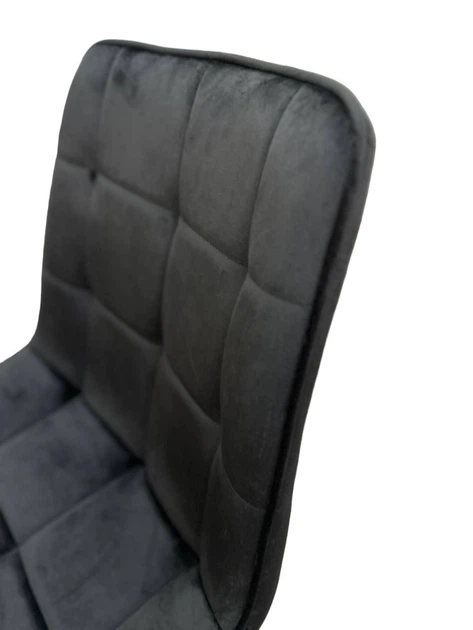 М'який стілець Velka Chic Velvet чорний VBL50 - Фото 5 М'який стілець Velka Chic Velvet чорний VBL50 - зображення 5