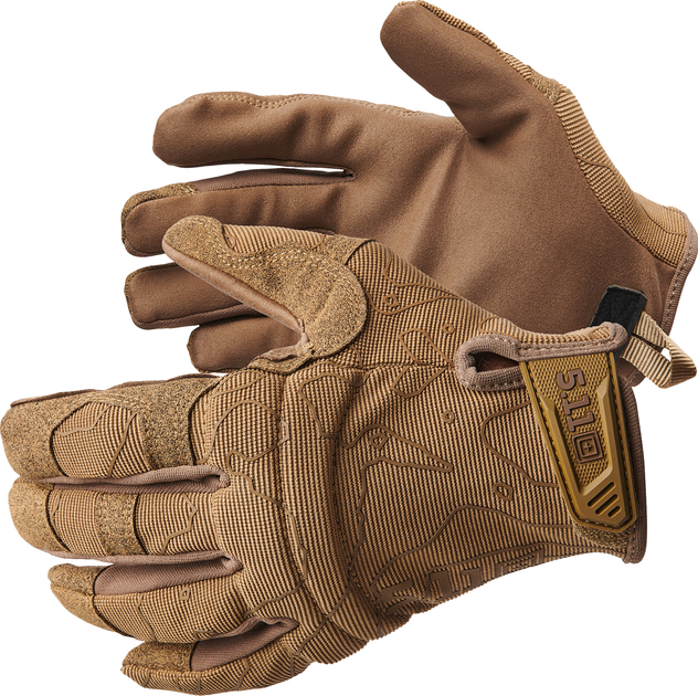 Рукавиці тактичні 5.11 Tactical High Abrasion 2.0 Gloves 59395-134 2XL Kangaroo (2000980607907) - зображення 1