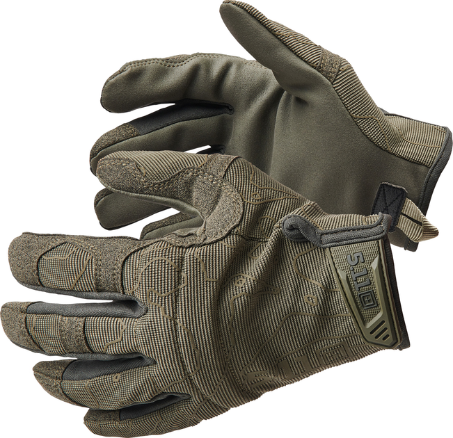 Рукавиці тактичні 5.11 Tactical High Abrasion 2.0 Gloves 59395-186 M Ranger Green (2000980607976) - зображення 1