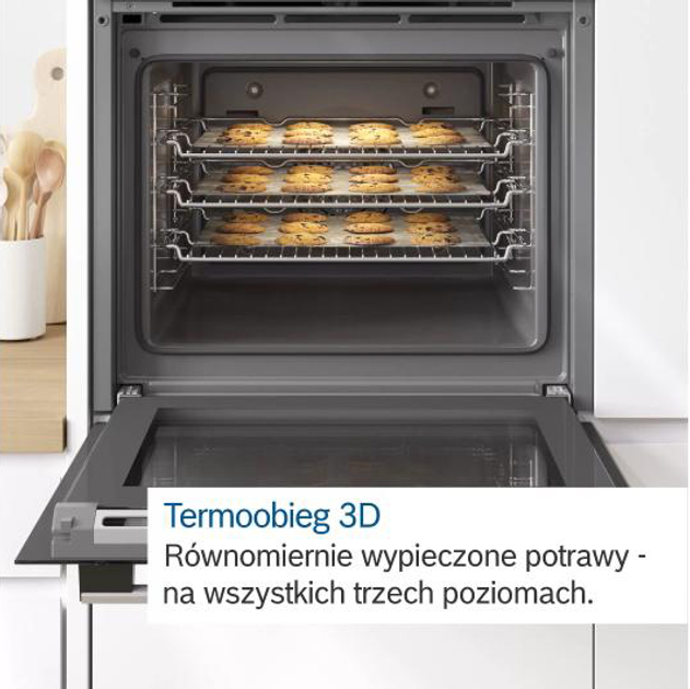 Piekarnik elektryczny Bosch Serie 4 HBA553BA0 - obraz 4