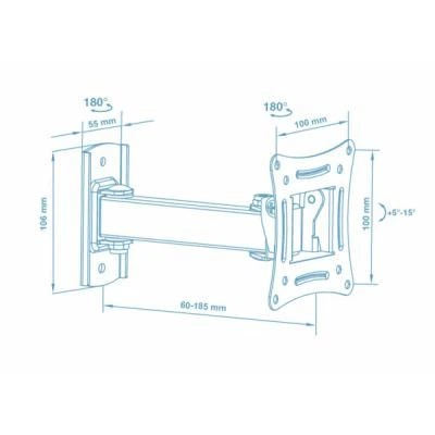 Аксессуары Кронштейны lcd, led Walfix r-263b - изображение 2