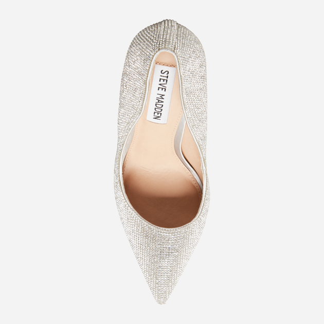 Czółenka damskie na obcasie Steve Madden Vala-R Heel SM11000751-968 38 23.8 cm Srebrne (8719484783621) - obraz 5