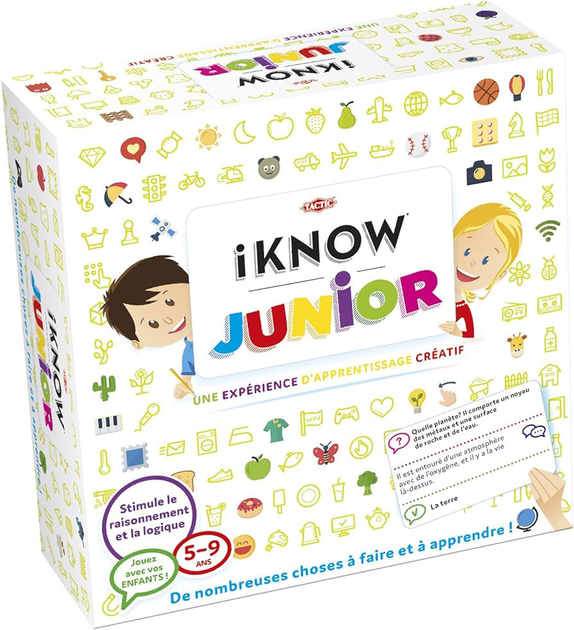 Настільна гра Tactic iKnow Junior (6416739544618) - зображення 1