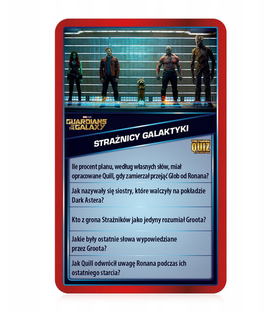Gra planszowa Winning Moves Top Trumps Marvel Strażnicy Galaktyki (5036905041089) - obraz 3