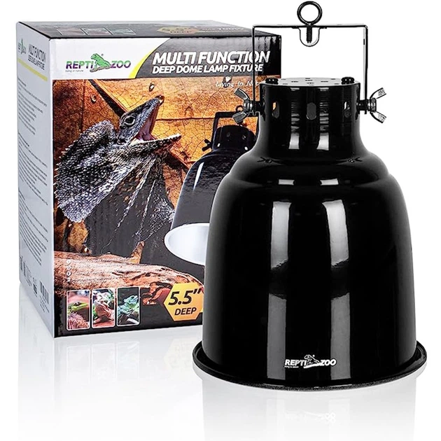 Светильник глубокий рефлекторный Repti-Zoo Multi Deep Dome 100W (RL15D) - Фото 8 Светильник глубокий рефлекторный Repti-Zoo Multi Deep Dome 100W (RL15D) - изображение 8