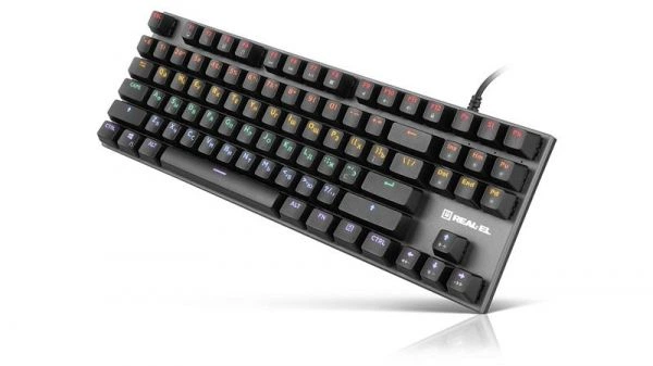 Клавиатура real-el m 05 Grey - изображение 7