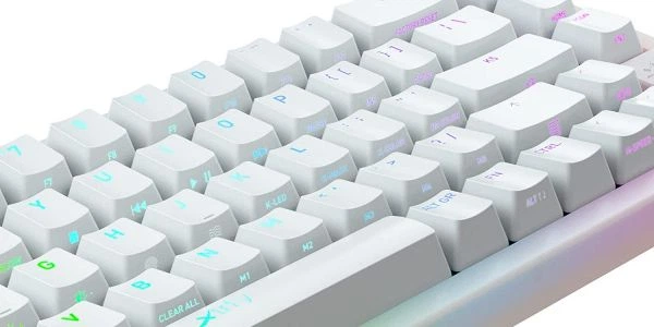 Клавіатура Xtrfy k5 68 keys Kailh Red Hot-swap rgb White k5-rgb-cpt-tpwhite-r-rus - зображення 9