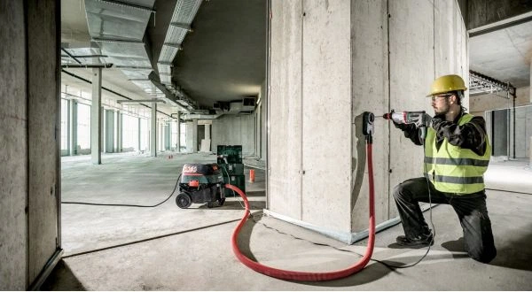 Перфоратор Metabo KHE 2860 Quick, 880 Вт, 3 режима, пластик.кофр, сменный патрон 600878500 - Фото 9 Перфоратор Metabo KHE 2860 Quick, 880 Вт, 3 режима, пластик.кофр, сменный патрон 600878500 - изображение 9