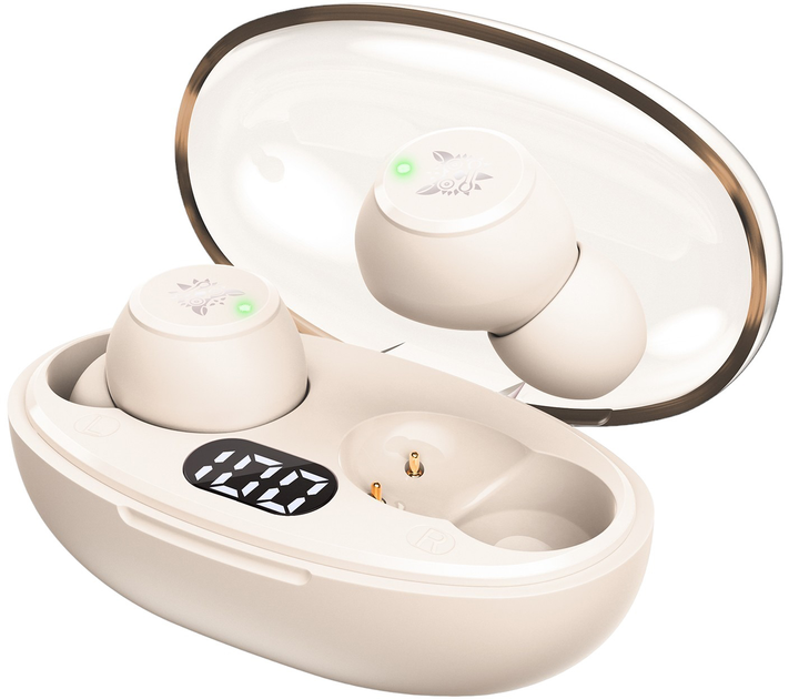 Słuchawki Onikuma T305 TWS White (ON-T305/WE) - obraz 3