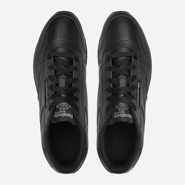 Buty sportowe młodzieżowe dla dziewczynki Reebok Cl Lthr GZ6094 36 (4.5US) 23.5 cm Czarne (4065422063657) - obraz 4