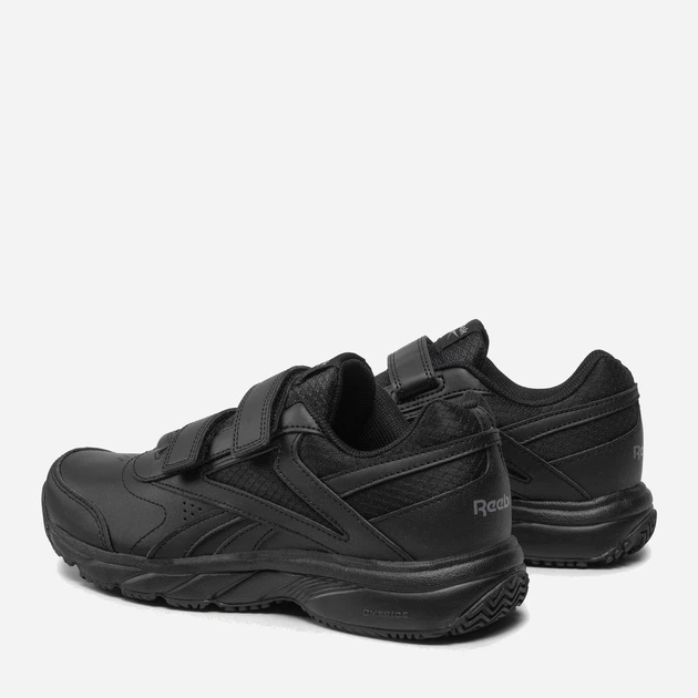 Buty sportowe męskie na rzepy skórzane do kostki Reebok Work N Cushion 4.0 100001168 44.5 (11US) 29 cm Czarne (4062056065743) - obraz 3