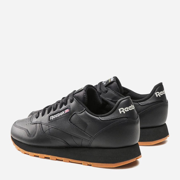 Buty sportowe męskie Reebok Classic Leather 100008493 44.5 (11US) 29 cm Czarne (4065419120301) - obraz 3