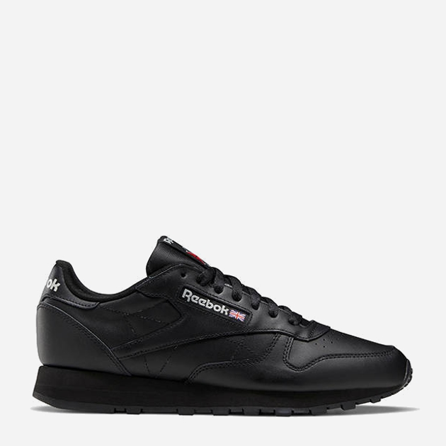 Buty sportowe męskie skórzane na platformie do kostki Reebok Classic Leather 100008494 42 (9US) 27 cm Czarne (4065419128079) - obraz 1