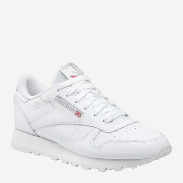 Жіночі кросівки Reebok Classic Leather 100008496 38 (7.5US) 24.5 см Білі (4065418342742) - зображення 2