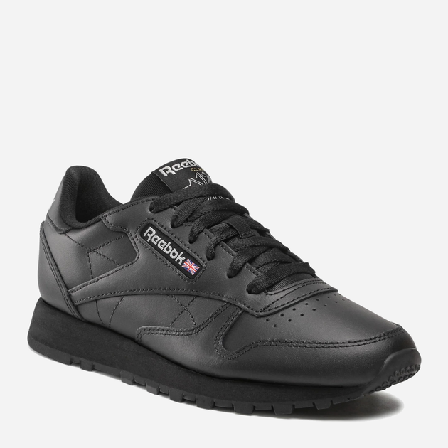 Buty sportowe damskie skórzane na platformie do kostki Reebok Classic Leather 100008497 38 (7.5US) 24.5 cm Czarne (4065418342810) - obraz 2