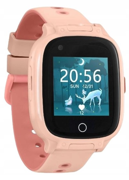 Дитячий смарт-годинник Garett Kids Twin 4G Pink (TWIN_4G_ROZO) - зображення 3