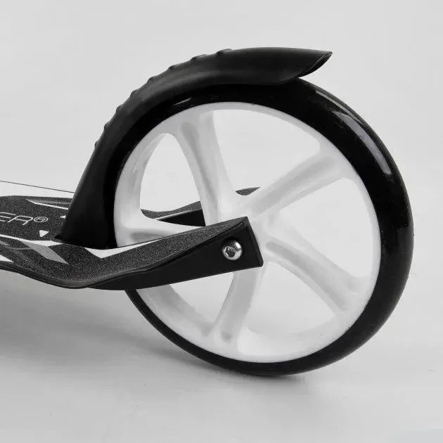 Самокат двухколесный Best Scooter 87280 зажти руля, колеса PU- 20 см 1 амортизатор - изображение 4