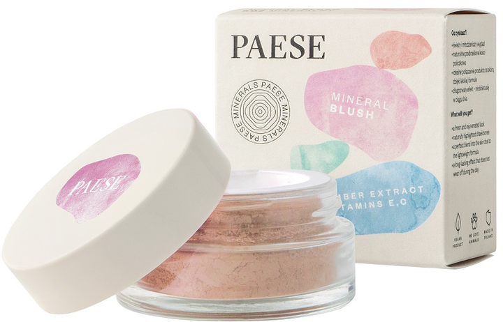 Róż Paese Minerals 301N Dusty Rose mineralny 6 g (5902627621437) - obraz 1