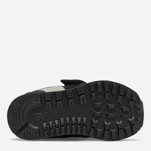 Buty sportowe chłopięce na rzepy New Balance 574 IV574BD1 23.5 Czarne z ciemnozielonym (195481365103) - obraz 5
