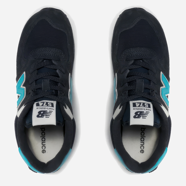 Дитячі кросівки для хлопчика New Balance 574 PC574MS2 30 Темно-сірі (195173141787) - зображення 5