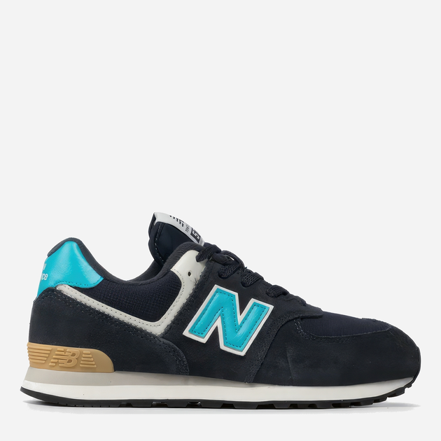 Дитячі кросівки для хлопчика New Balance 574 PC574MS2 34.5 Темно-сірі (195173141732) - зображення 1