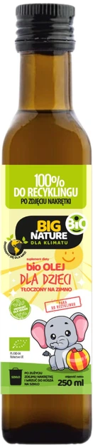 Олія для дітей Big Nature Bio Холодного віджиму 250 мл (5903351629102) - зображення 1