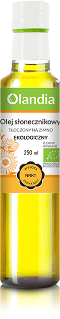 Соняшникова олія Olandia Bio Холодного віджиму 250 мл (5902020648468) - зображення 2