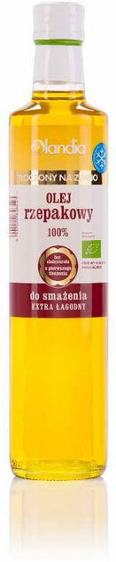 Olej z zarodków rzepaku Olandia Bio 500 ml (5902020648543) - obraz 1