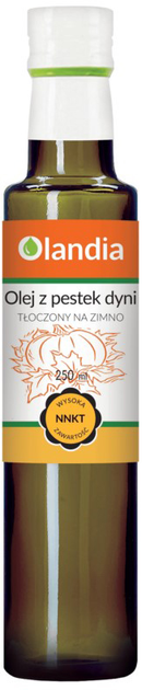 Олія насіння гарбуза Olandia Холодного віджиму 250 мл (5902020648123) - зображення 1