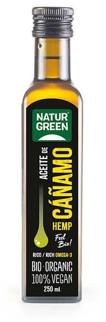 Olej konopny Naturgreen Aceite Canamo 250 ml (8437011502148) - obraz 1