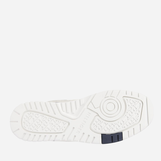 Sneakersy męskie skórzane Tommy Hilfiger FM0FM04794GTU 45 (11.5US) Brązowy/Biały (8720645234432) - obraz 5