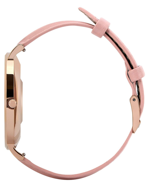 Smartwatch Garett Verona Złoto-różowy Skórzany (5904238484524) - obraz 5