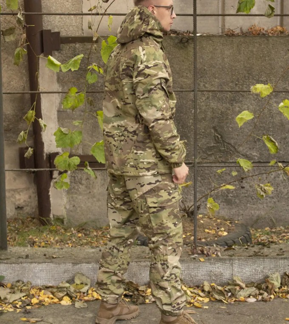 Зимовий костюм Горка 5 на флисі військовий S мультікам - зображення 2
