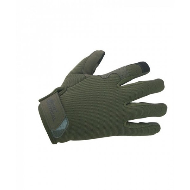 Перчатки тактические Kombat UK Delta Fast Gloves L Olive (1000-kb-dfg-olgr-l) - изображение 1