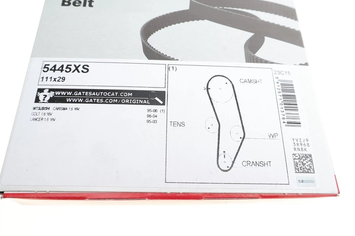 Ремень ГРМ Gates 5445XS Mitsubishi Carisma, Colt, Lancer XD314456, MD314456 - изображение 5