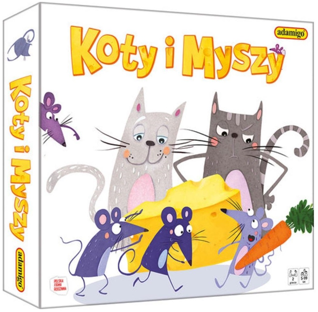 Настільна гра Adamigo Коти і миші (5902410007721) - зображення 1