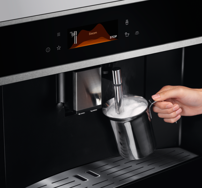 Кавомашина вбудована Electrolux 900 Coffee Machine EBC85X - зображення 7