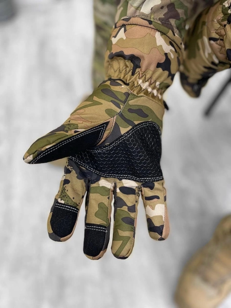 Тактичні рукавички Urban Defender Soft Shell Multicam XL - зображення 2