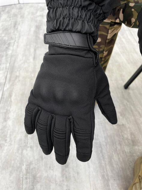 Тактичні рукавички Tactical Gloves Black S - зображення 2