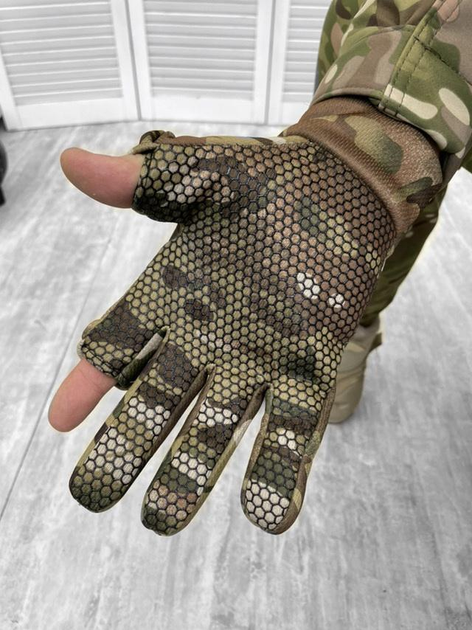 Тактичні рукавички Tactical Gloves Elite Multicam M - зображення 2