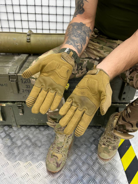 Тактичні рукавички Mechanix Wear M-Pact Coyote S - изображение 2