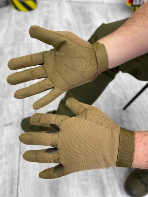 Тактичні рукавички Urban Defender Coyote XL - изображение 1
