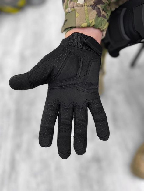 Тактичні рукавички Urban Defender Tactical Gloves Black M - зображення 2