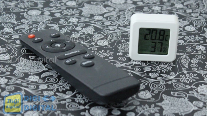 Термометр гигрометр комнатный HTC-11 mini Белый - Фото 4 Термометр гигрометр комнатный HTC-11 mini Белый - изображение 4
