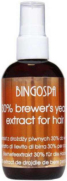 Ekstrakt z drożdży piwnych do włosów BingoSpa 30% 100 ml (5901842007040) - obraz 1